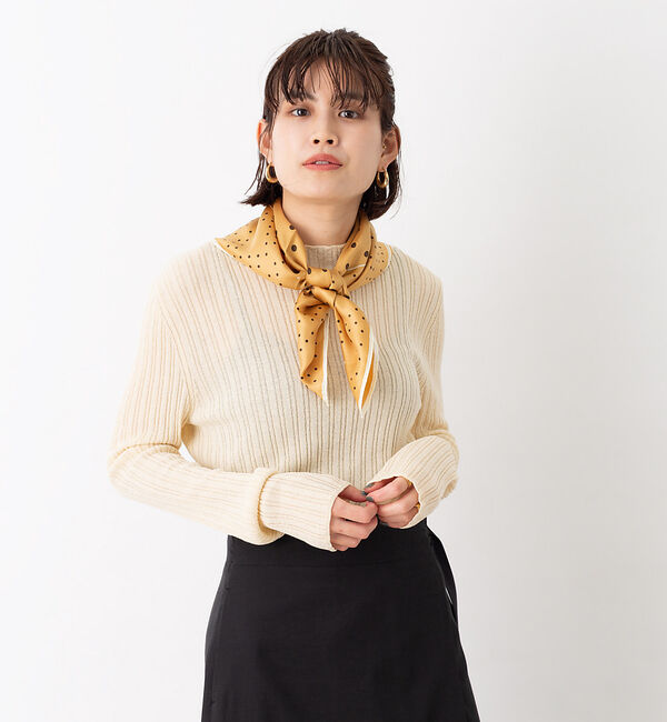 Rouge vif「変形リブプルオーバー」|ニット・セーター|