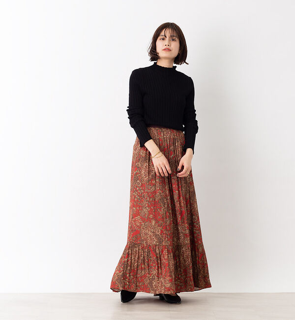 Rouge vif「変形リブプルオーバー」|ニット・セーター|