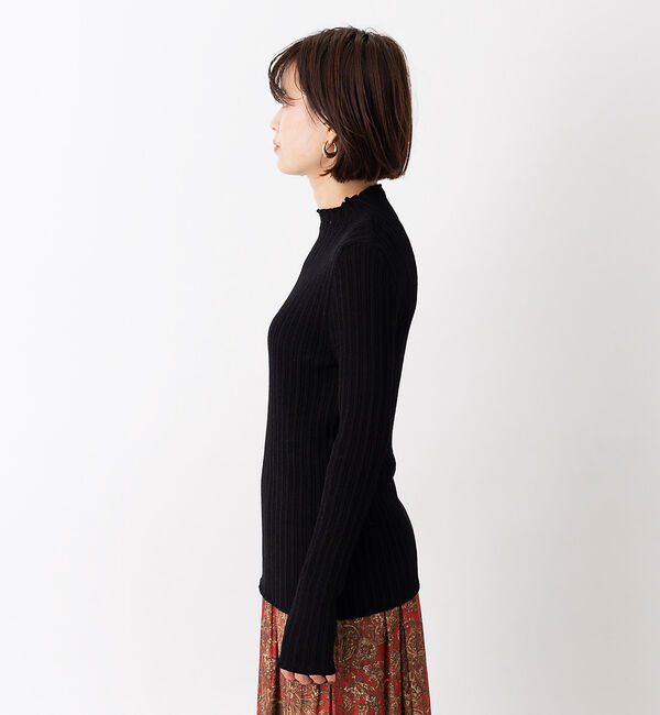 Rouge vif「変形リブプルオーバー」|ニット・セーター|