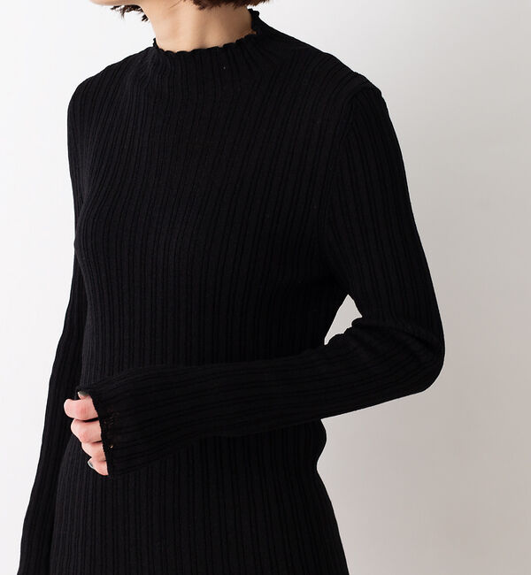 Rouge vif「変形リブプルオーバー」|ニット・セーター|