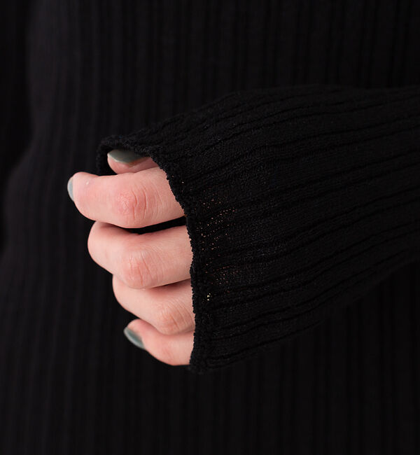 Rouge vif「変形リブプルオーバー」|ニット・セーター|