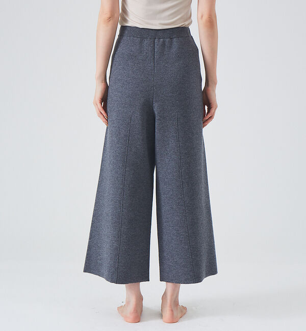 qualite「【WEB・一部店舗限定】圧縮ニットクロップドパンツ◇セットアップ対応」|その他|