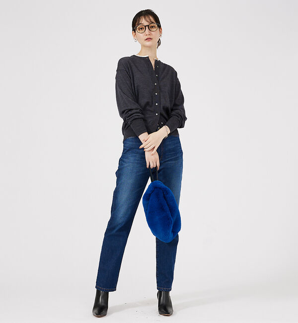 qualite「ウールハイゲージニットカーディガン」|カーディガン|