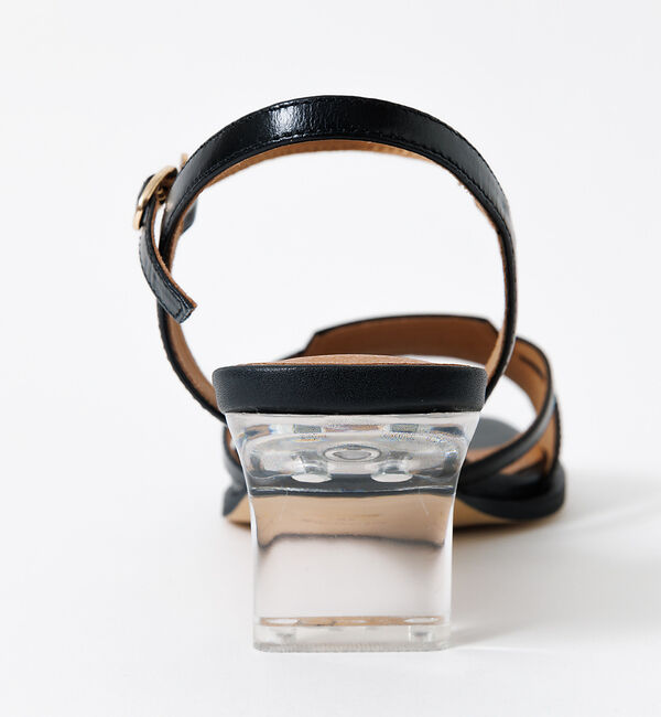 AU BANNISTER「クリアヒールサンダル」|サンダル|