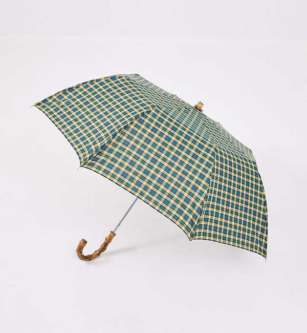AU BANNISTER「●Traditional Weatherwear 晴雨兼用 バンブーハンドル 折」|傘|イエロー