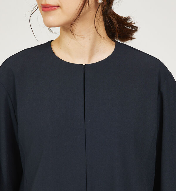 abahouse mavie「【WEB Domani掲載】【セットアップ対応/エニデイカセット】ノーカラーボレ」|ノーカラージャケット|