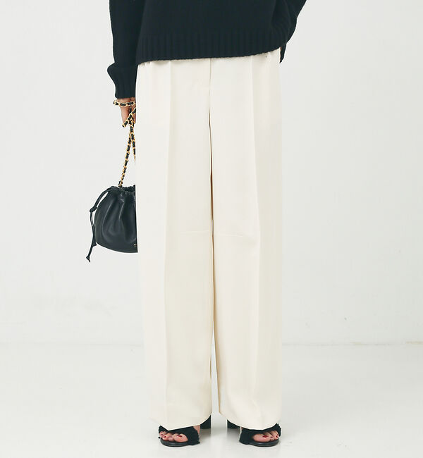 The Store by C' 「【COCUCA】ヴィスサージストレートパンツ」|その他|オフホワイト