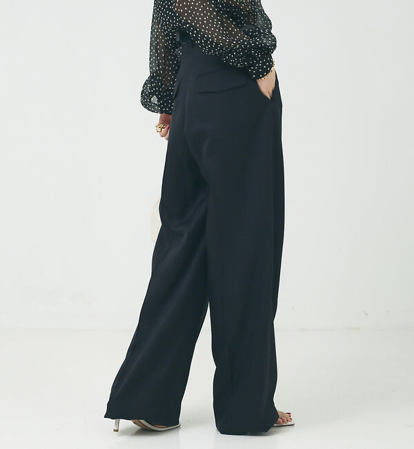 The Store by C' 「【COCUCA】ヴィスサージストレートパンツ」|その他|ブラック