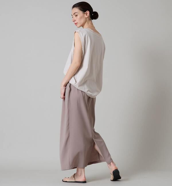 Liesse「ニット&times;カットソーコンビトップス」|ニット・セーター|