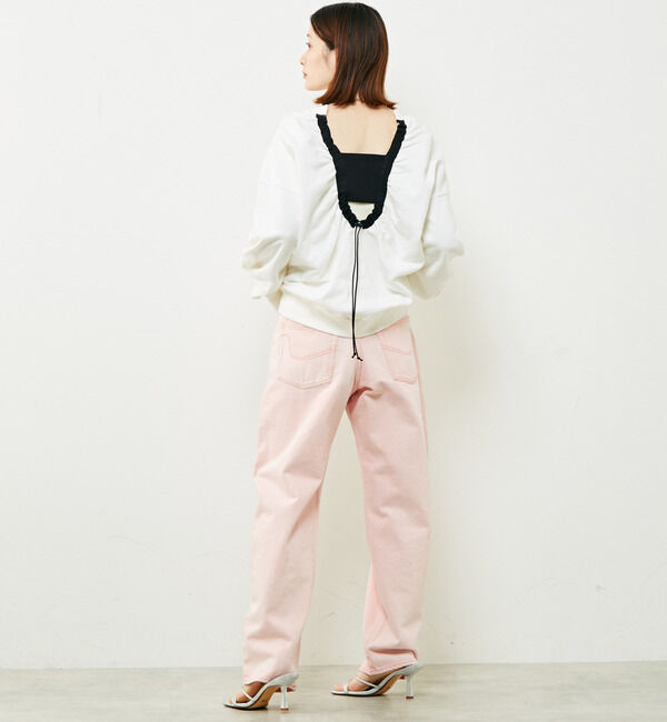 Soffitto「バックデザインスウェット」|スウェット・ジャージ|オフホワイト