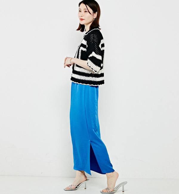 Soffitto「《定番》サイドスリットタイトスカート」|スカート|