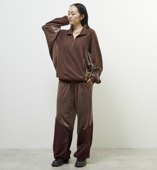 Soffitto「Soffitto&times;kiki vivi lilyコラボベロア&ナイロンタッサーパンツ」|その他|