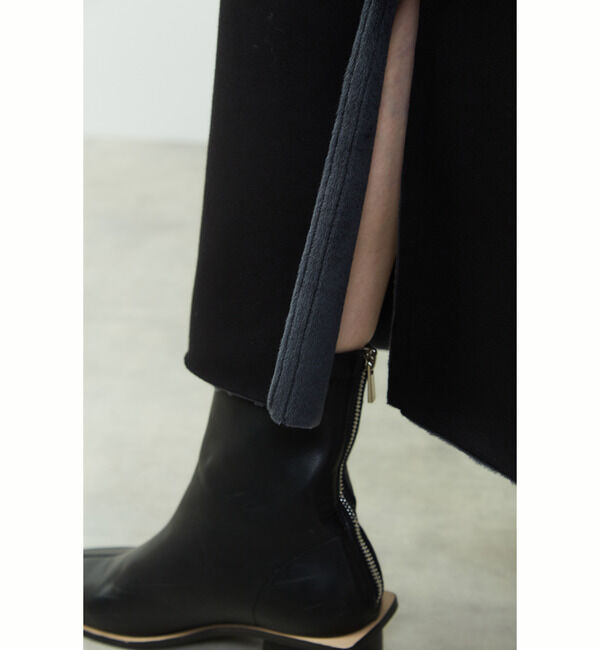 Soffitto「【nota della mano sinistra（ノータ デラ マノ シニストラ）】ポケット付スリットロングスカート」|スカート|