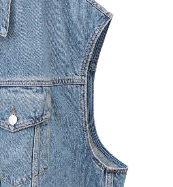 A_「【HAIKURE/ハイクル】GAIL denim gilet」|ベスト・ジレ|