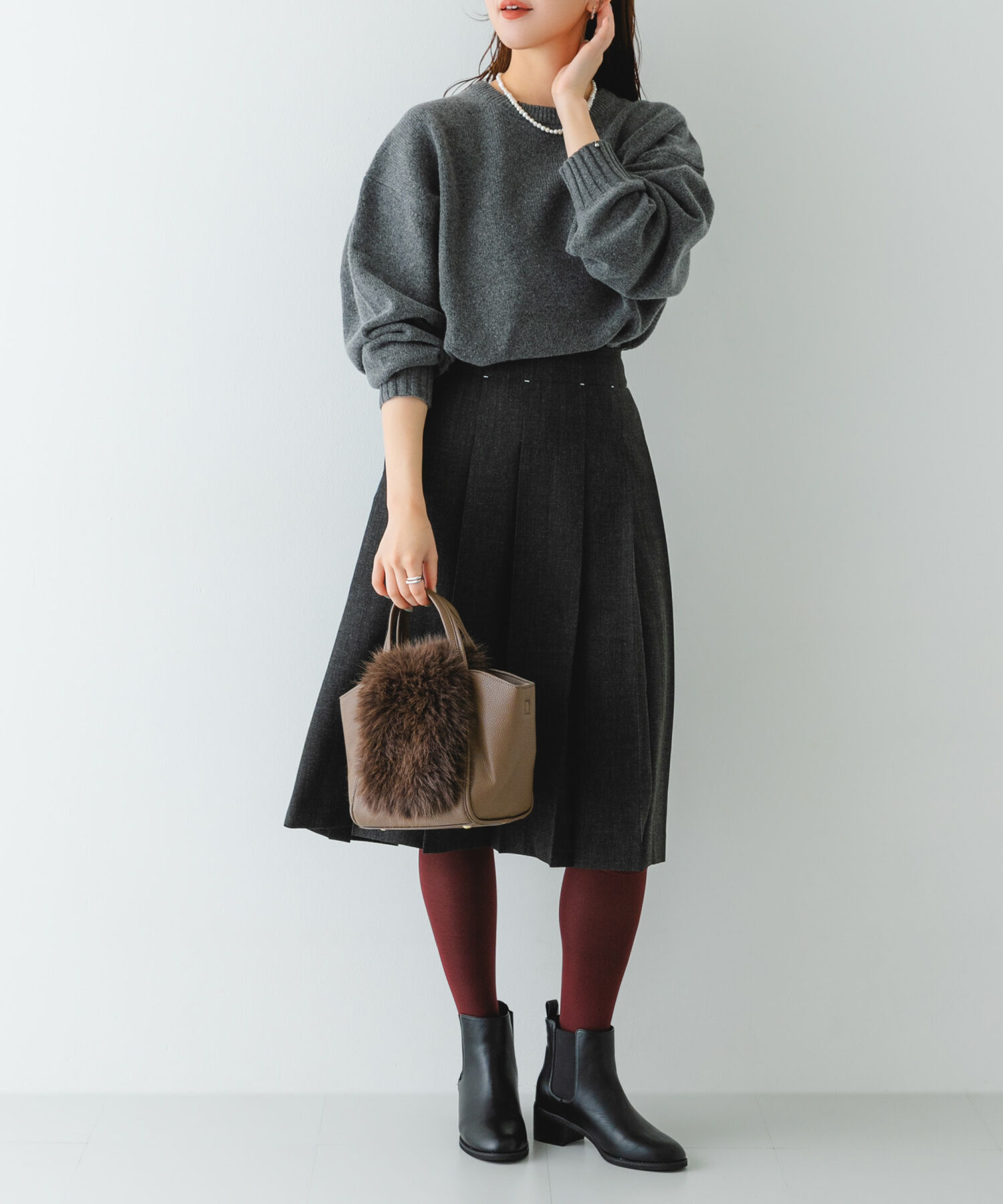 RODE SKO「フラッフィーフラップハンドバッグ」|ハンドバッグ|