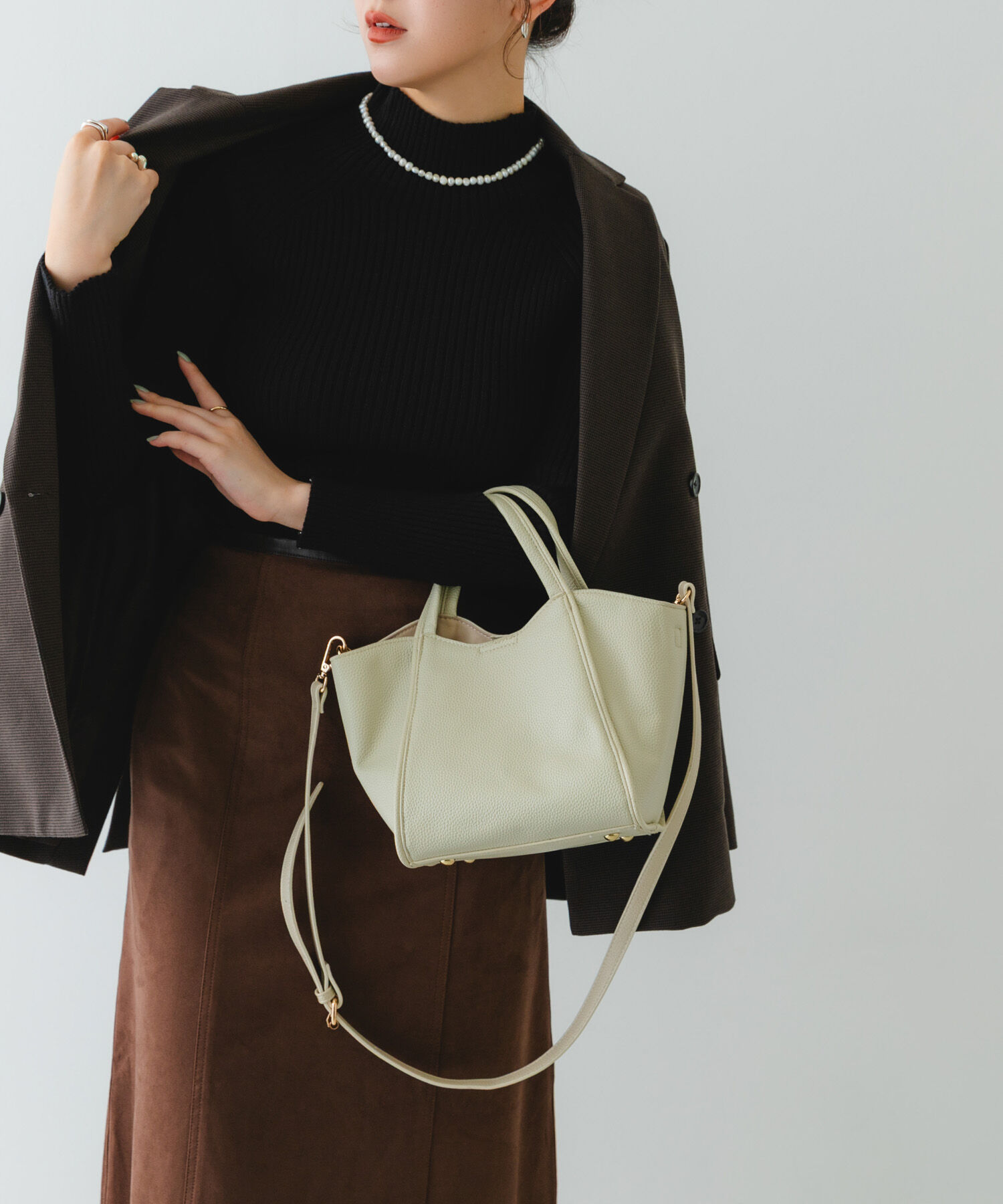 RODE SKO「フラッフィーフラップハンドバッグ」|ハンドバッグ|