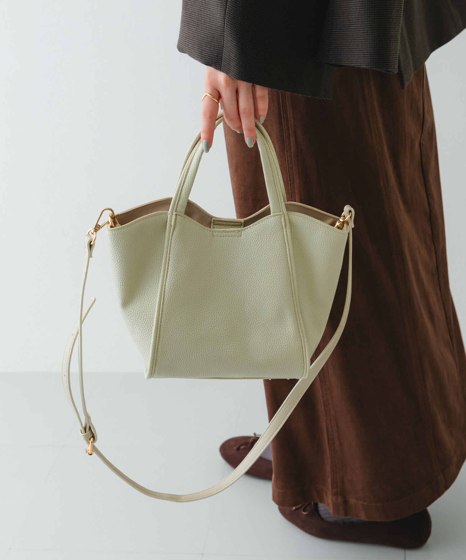 RODE SKO「フラッフィーフラップハンドバッグ」|ハンドバッグ|