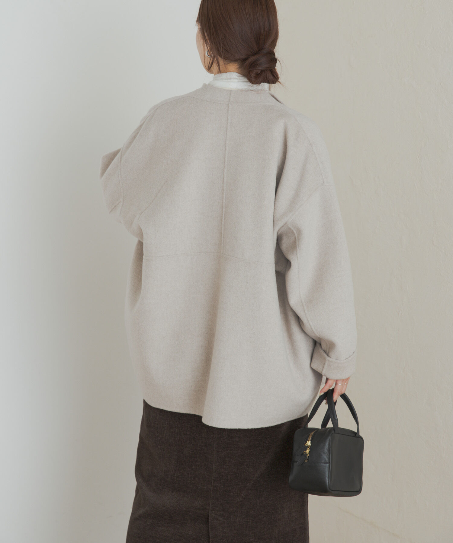 ウールリバーミドルガウンコート（URBAN RESEARCH DOORS）｜ルミネの