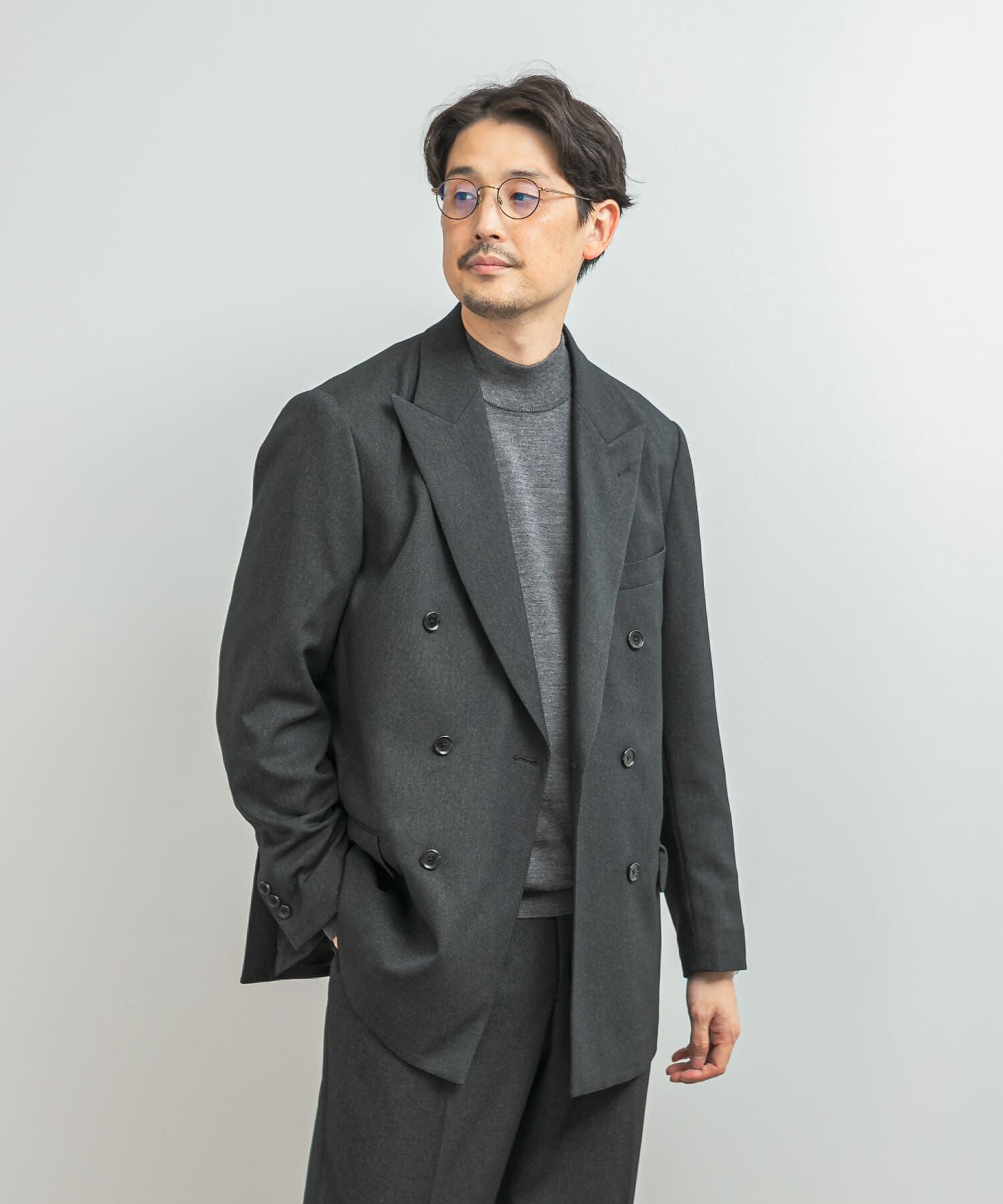 URBAN RESEARCH DOORS「LIFE STYLE TAILOR　ピンヘッドツイルストレッチWジャケット」|その他|