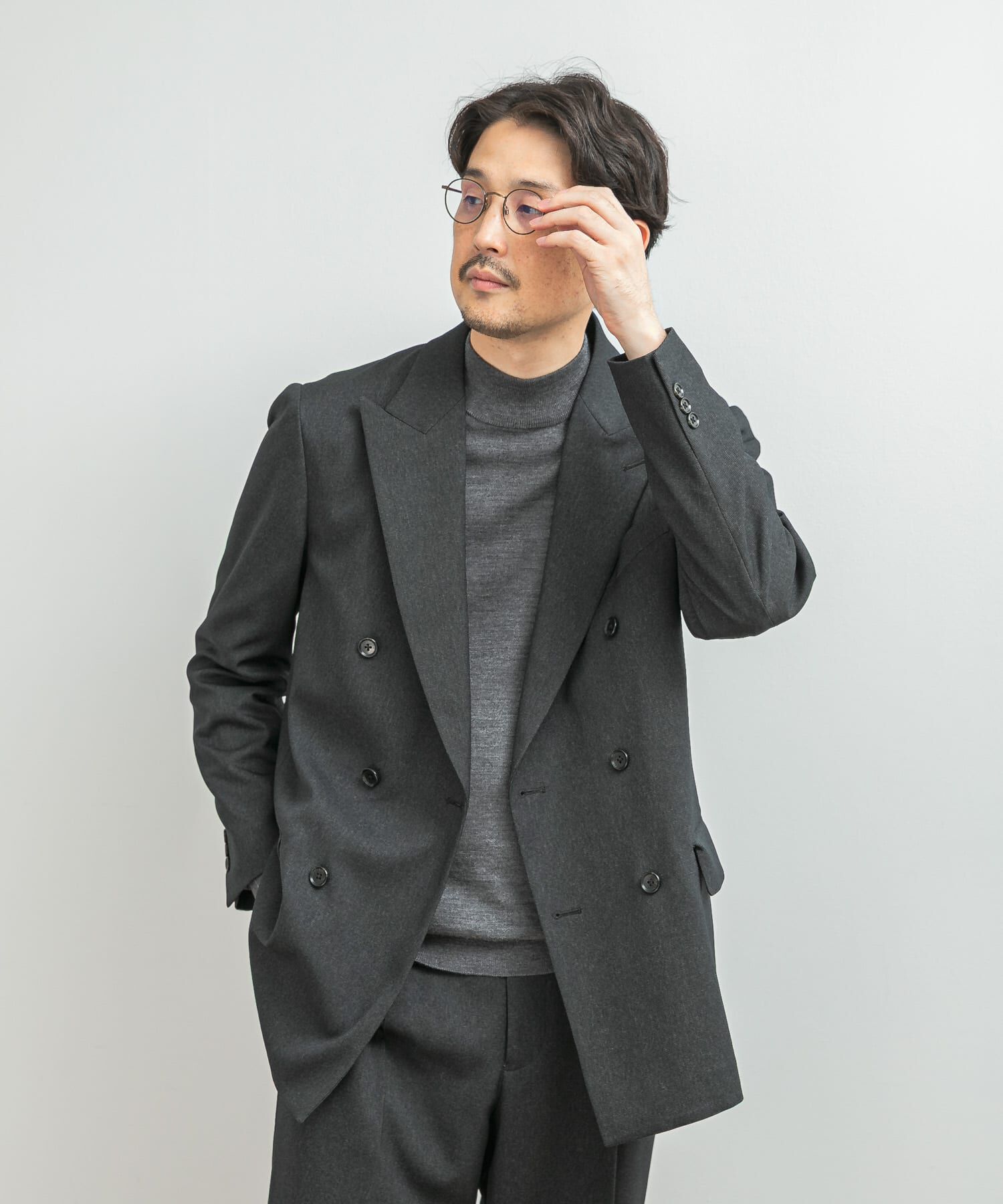URBAN RESEARCH DOORS「LIFE STYLE TAILOR　ピンヘッドツイルストレッチWジャケット」|その他|