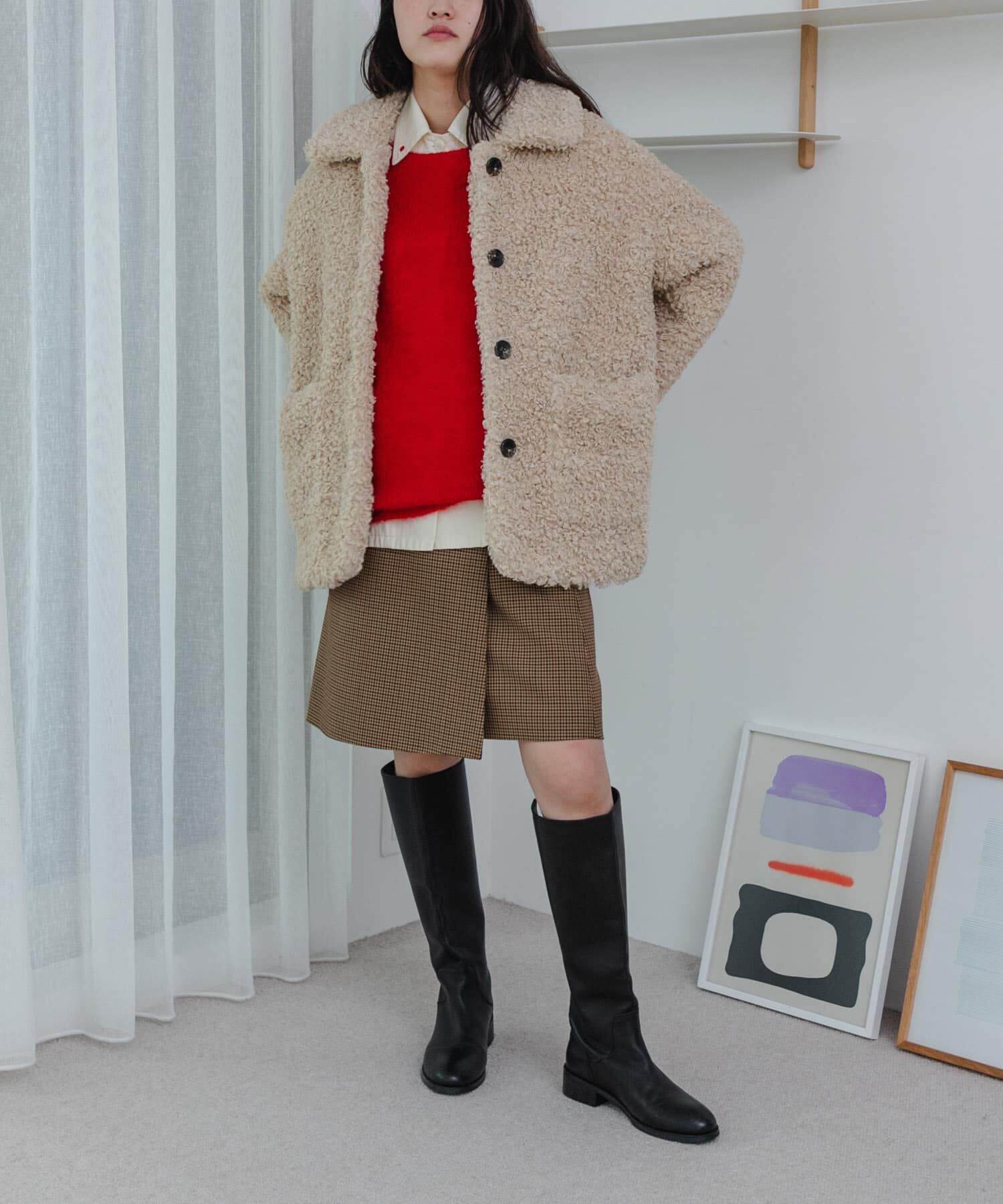 ECOPELカーリーファーコート（URBAN RESEARCH）｜ルミネのファッション