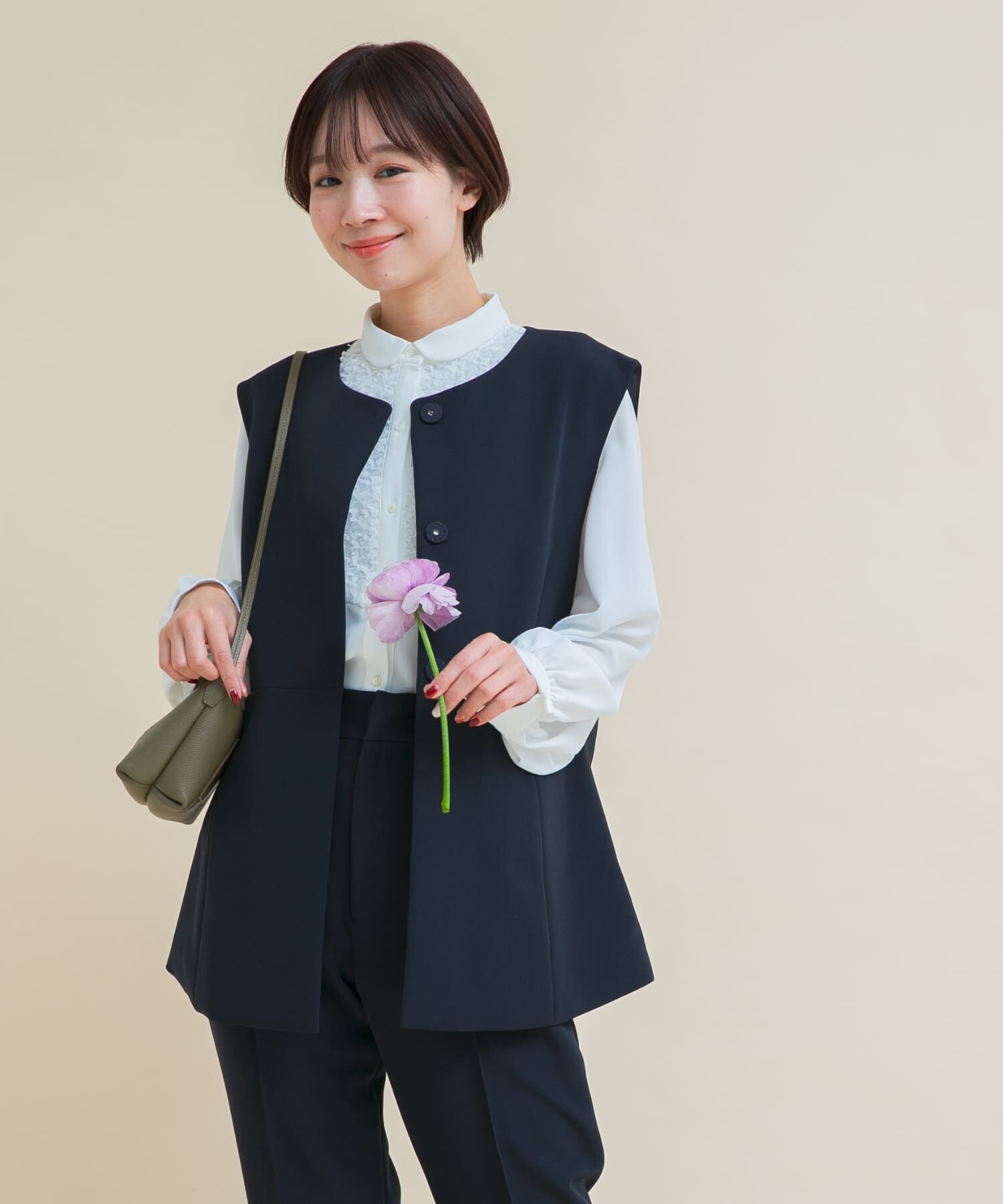 URBAN RESEARCH ROSSO「『WEB/一部店舗限定』『SHORT/TALLｻｲｽﾞあり』ﾍﾟﾌﾟﾗﾑｼﾞﾚ+ﾃｰﾊ 」|その他|ネイビー