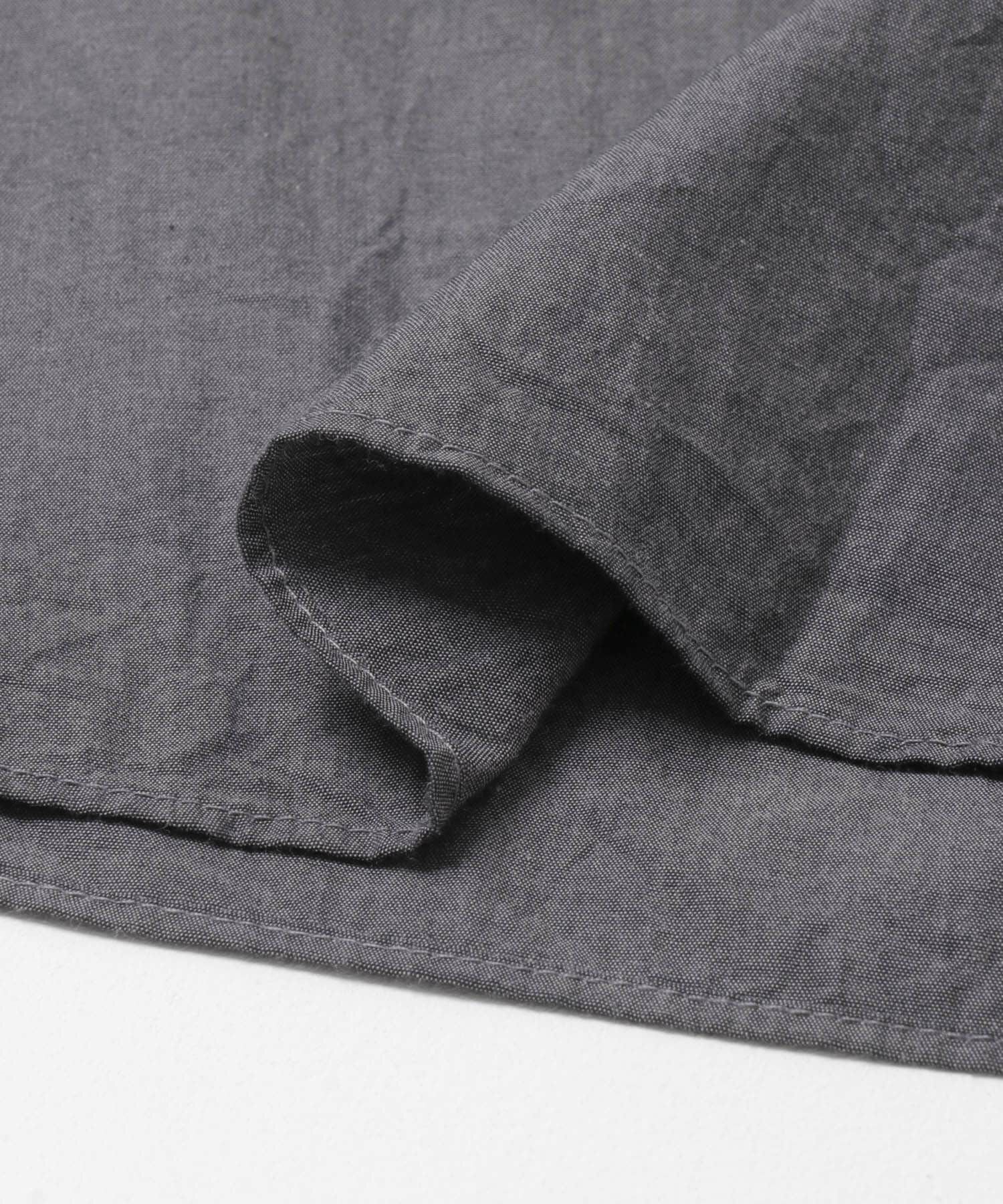 URBAN RESEARCH ROSSO「Vネックラッフルシアーデニムブラウス」|シャツ・ブラウス|