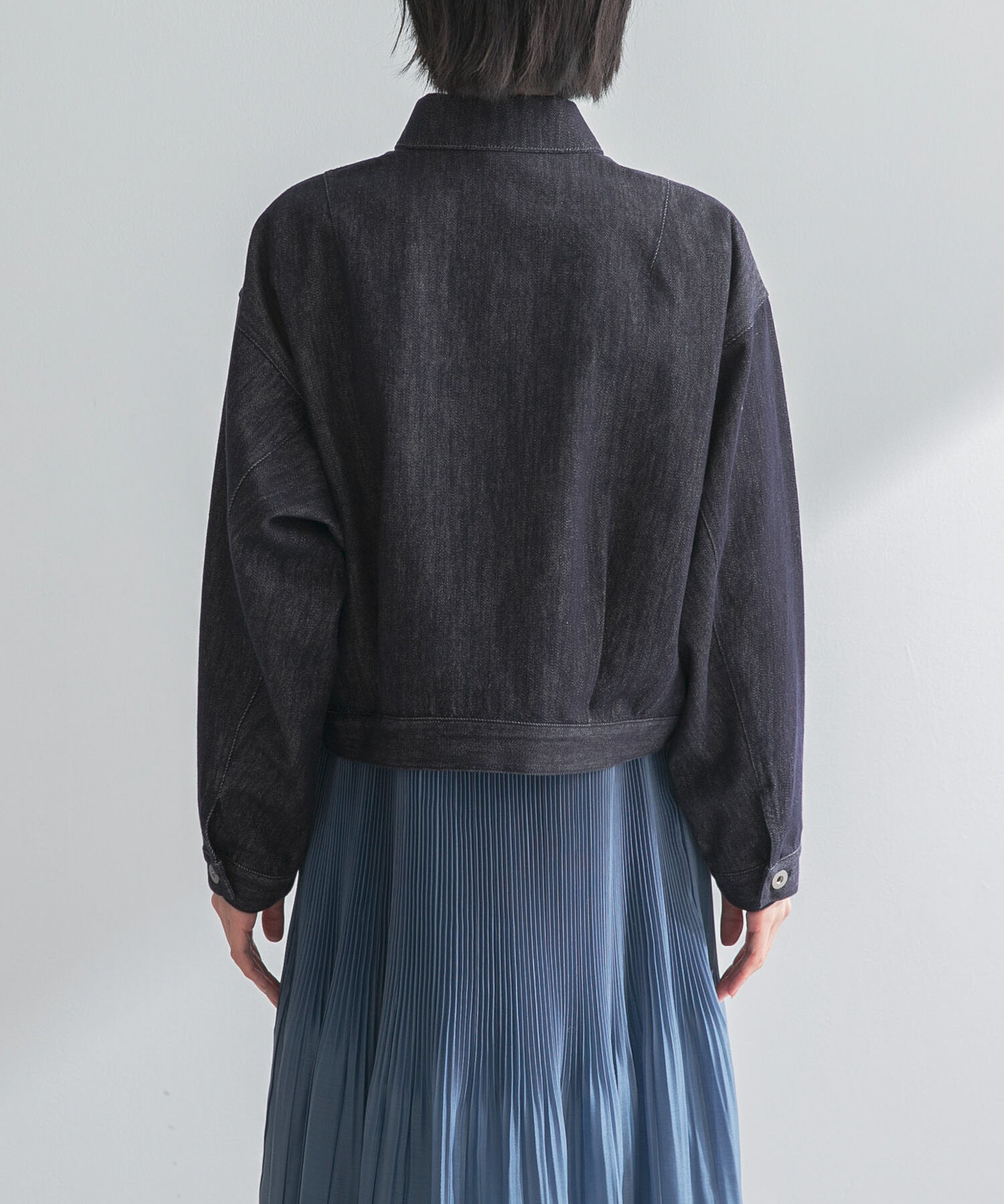 URBAN RESEARCH ROSSO「デニムドルマンジャケット」|デニムジャケット|