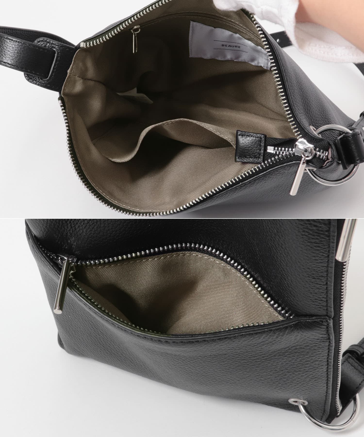 RODE SKO「BEAURE　カウレザー3WAYショルダーバッグ」|ショルダー・メッセンジャー|