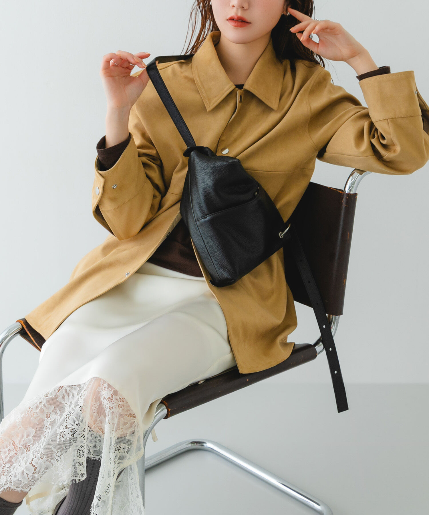 RODE SKO「BEAURE　カウレザー3WAYショルダーバッグ」|ショルダー・メッセンジャー|