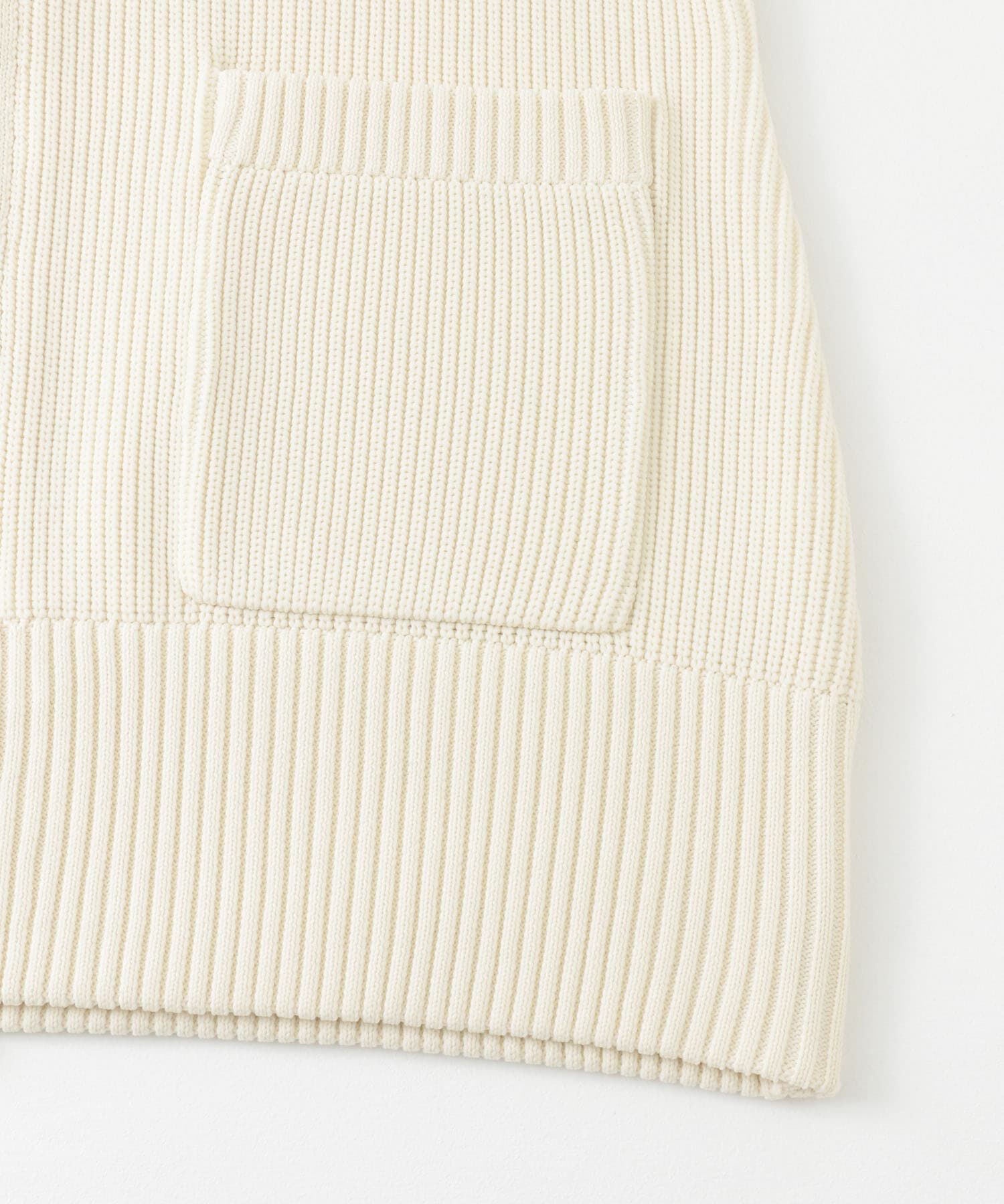 SENSE OF PLACE by URBAN RESEARCH「ジップニットベスト」|ベスト・ジレ|