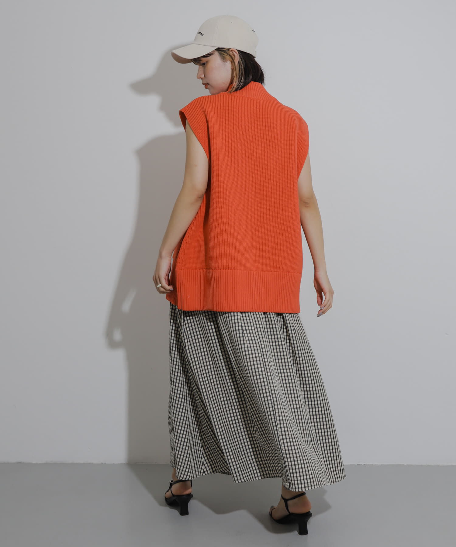 SENSE OF PLACE by URBAN RESEARCH「ジップニットベスト」|ベスト・ジレ|