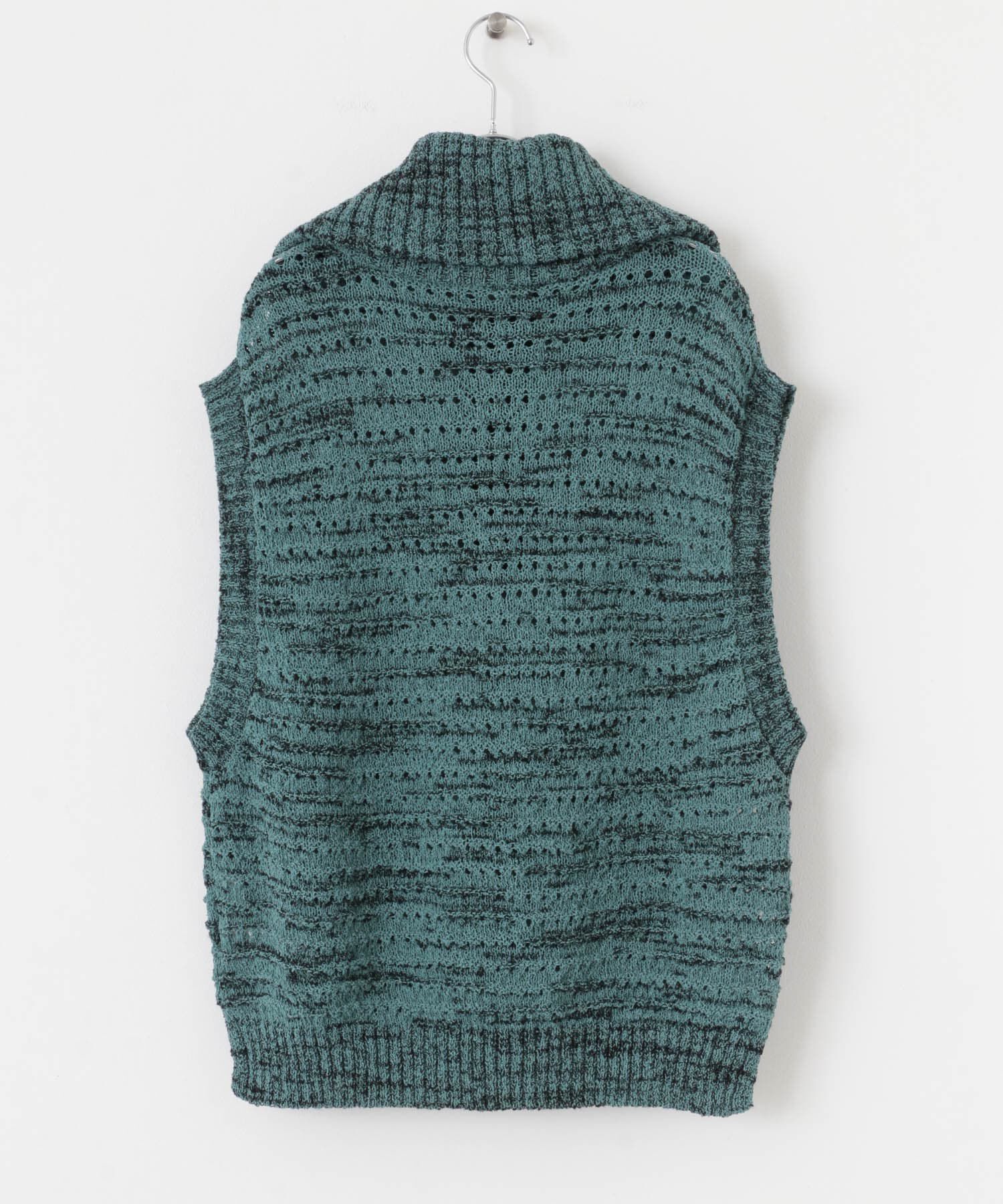 SENSE OF PLACE by URBAN RESEARCH「ミックスメランジハーフジップニットベスト」|ベスト・ジレ|