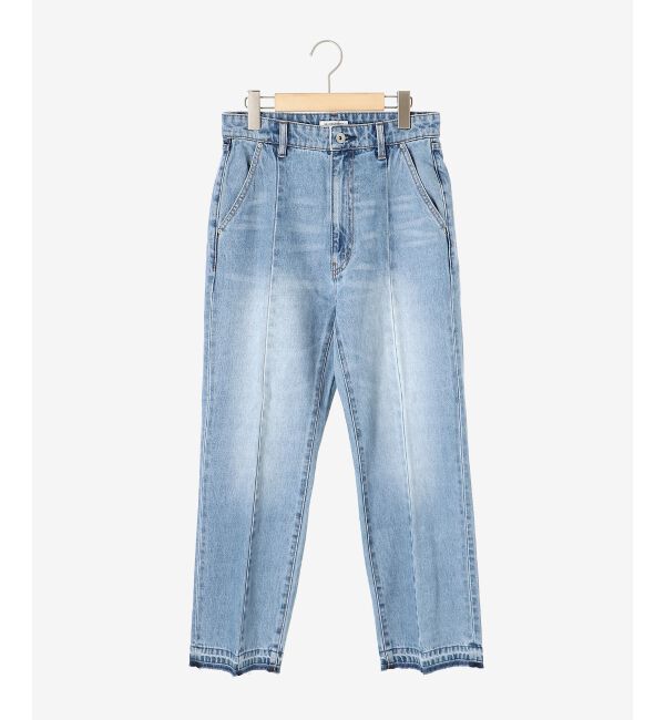  「センターシームストレートデニムパンツ」|デニム|