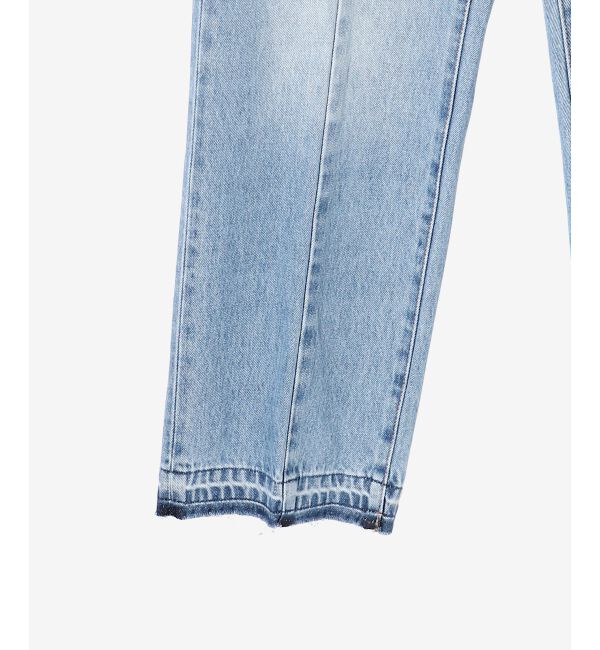  「センターシームストレートデニムパンツ」|デニム|