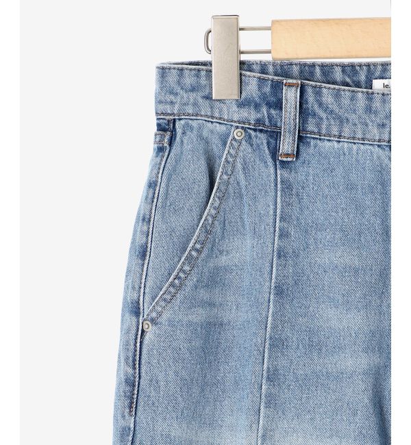  「センターシームストレートデニムパンツ」|デニム|