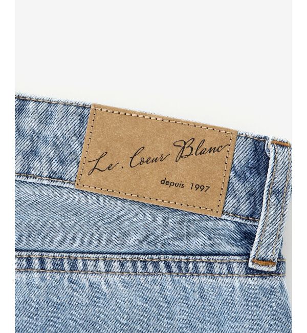  「センターシームストレートデニムパンツ」|デニム|