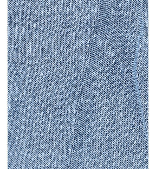  「センターシームストレートデニムパンツ」|デニム|