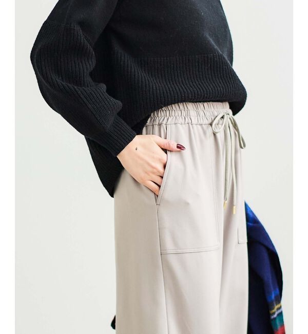 le.coeur blanc「ビートウォームイージーワイドパンツ」|その他|