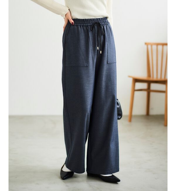 le.coeur blanc「ビートウォームイージーワイドパンツ」|その他|