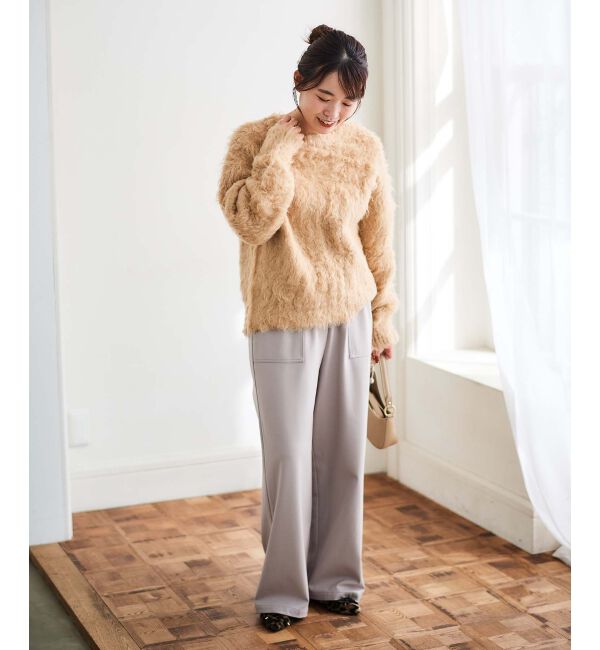 le.coeur blanc「ビートウォームイージーワイドパンツ」|その他|