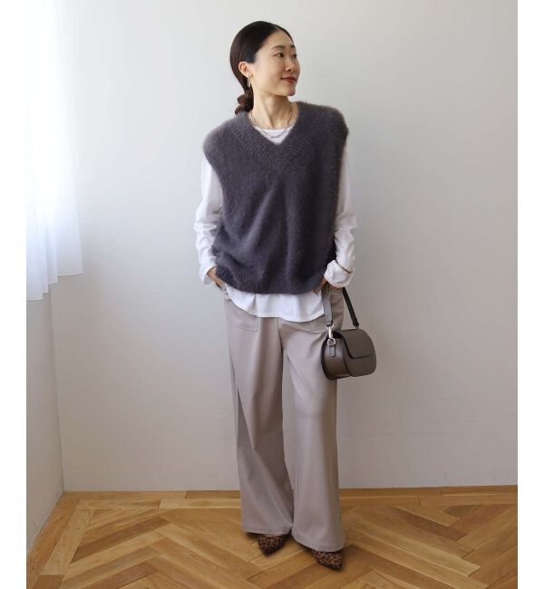 le.coeur blanc「ビートウォームイージーワイドパンツ」|その他|