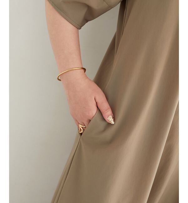  「《接触冷感》ナイロンストレッチ2WAYワンピース」|ワンピース|