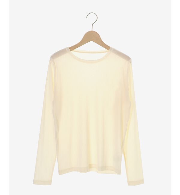  「シアーベロアロンT」|Tシャツ・カットソー|