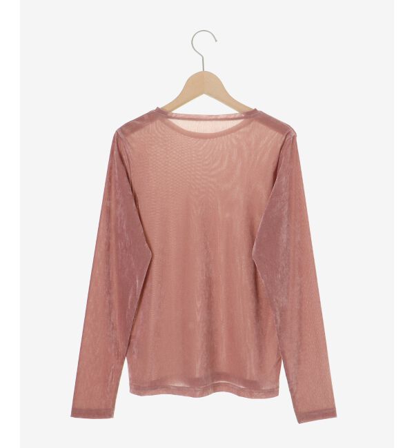  「シアーベロアロンT」|Tシャツ・カットソー|