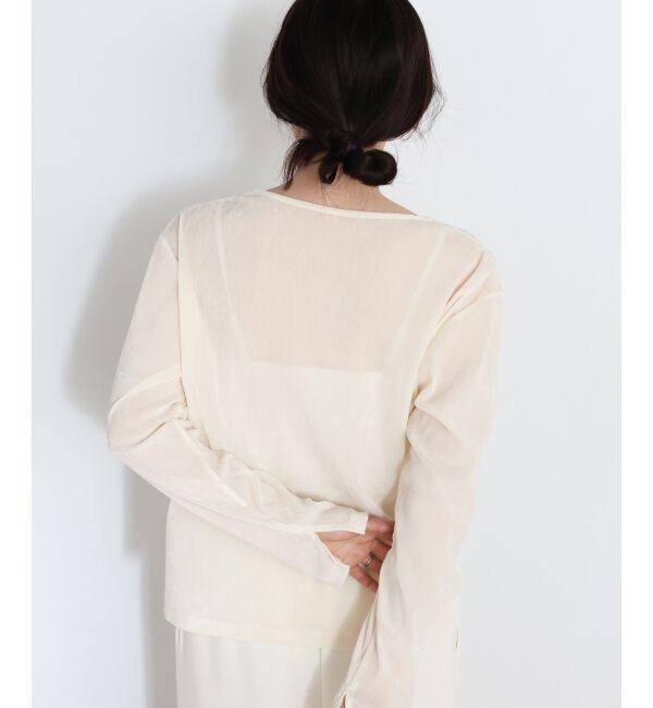  「シアーベロアカーデ」|カーディガン|