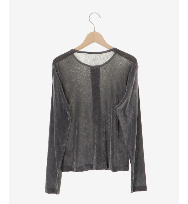  「シアーベロアカーデ」|カーディガン|