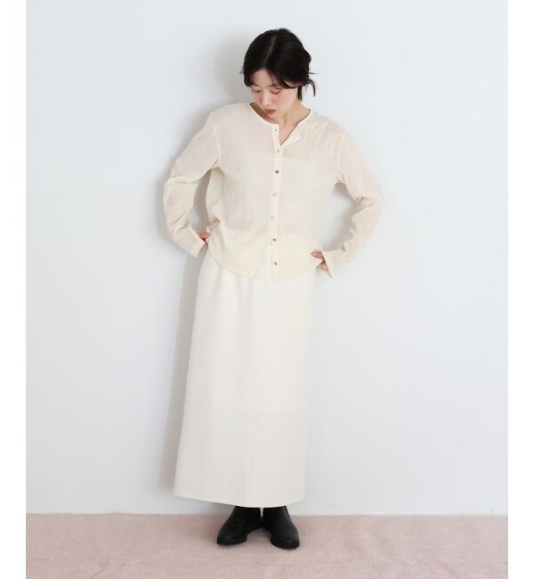  「シアーベロアカーデ」|カーディガン|