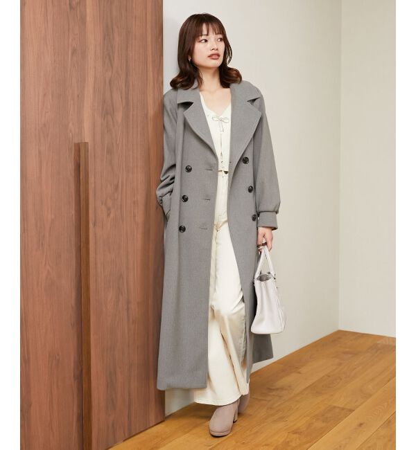 MAJESTICLEGON「バックデザインチェスターコート」|チェスターコート|