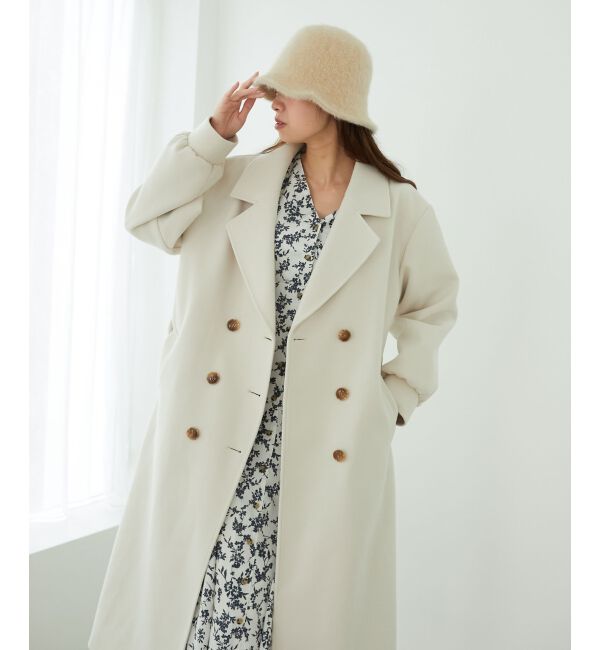 MAJESTICLEGON「バックデザインチェスターコート」|チェスターコート|